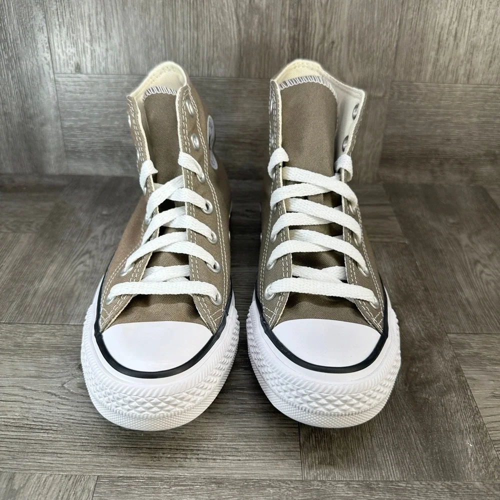 Converse Chuck Taylor All Star Womens 6 Olive Khaki New High Top Sneakers - Picture 4 of 9